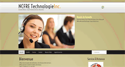 Desktop Screenshot of ncfre-technologie.com